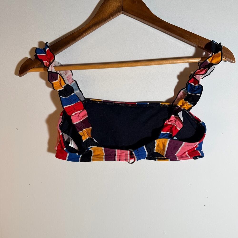 Colorful Striped Bikini Top - Picture 4 of 4